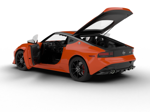 Nissan Z Heritage Edition 2024 HQ Model 3D