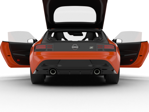 Nissan Z Heritage Edition 2024 HQ Model 3D