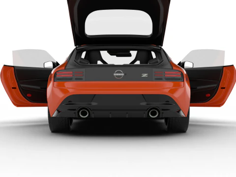 Nissan Z Heritage Edition 2024 HQ 3D Model