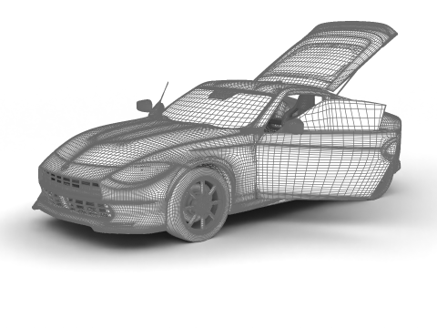 Nissan Z Heritage Edition 2024 HQ Model 3D