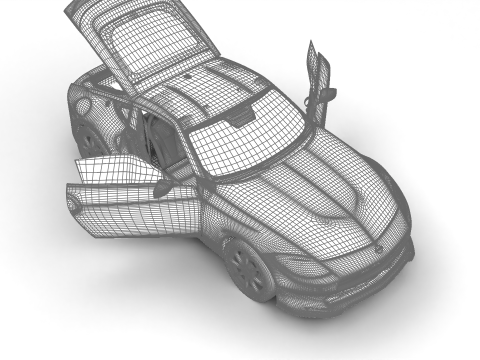 Nissan Z Heritage Edition 2024 HQ Model 3D