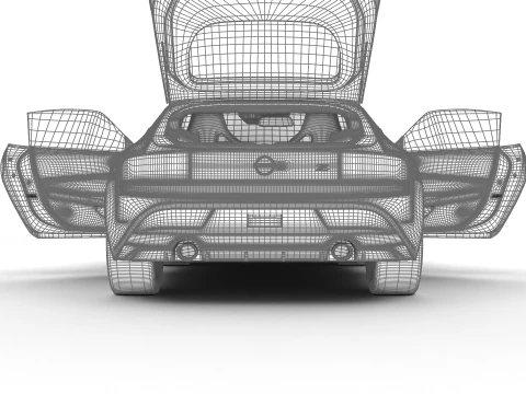 Nissan Z Heritage Edition 2024 HQ 3D Model