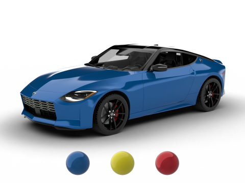 Nissan Z 2023 3D Model
