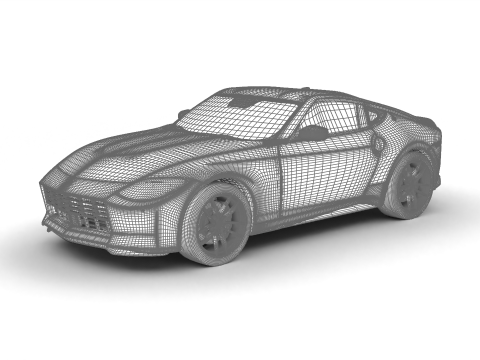 Nissan Z 2023 3D Model