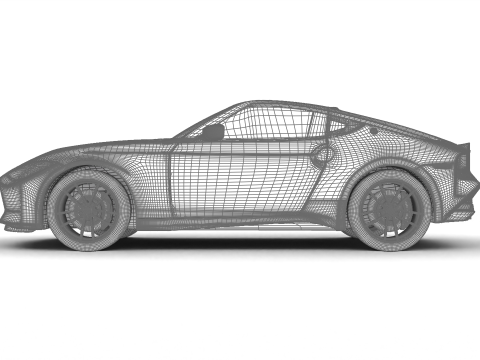 Nissan Z 2023 3D Model