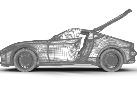Nissan Z 2023 HQ 3Dモデル