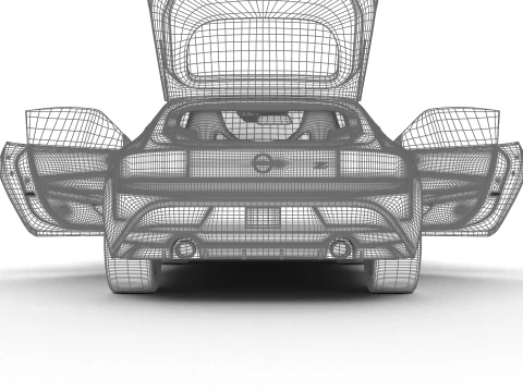Sede centrale Nissan Z 2023 Modello 3D
