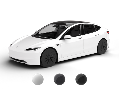 Tesla Model 3 Standart 2026 3D Model