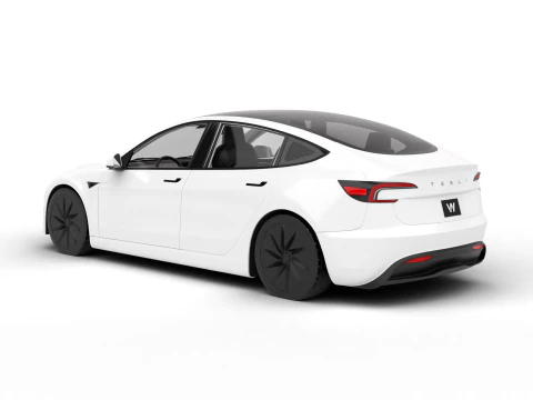Tesla Model 3 Standard 2026 3D Model
