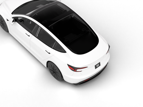 Tesla Model 3 Standard 2026 3D Модель