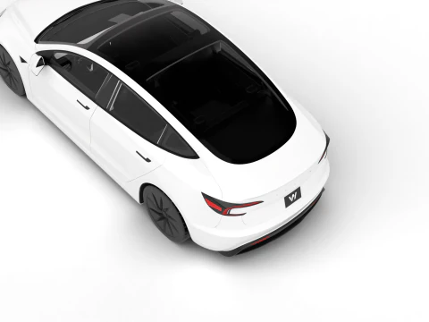 Tesla Model 3 Standard 2026 3D Model