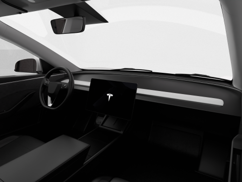 Tesla Model 3 Standard 2026 3D Модель