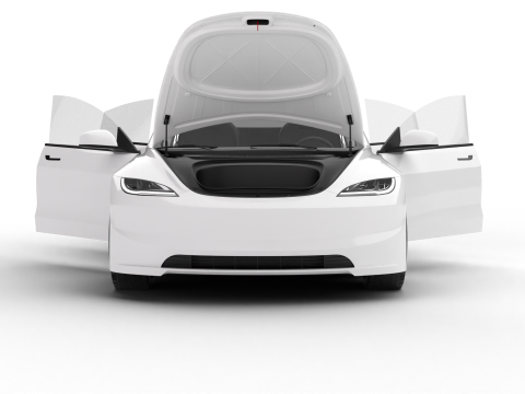 Tesla Model 3 Standard 2026 HQ 3D Model