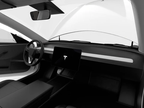 Tesla Model 3 Standard 2026 HQ 3D Model