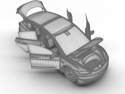 Tesla Model 3 Standard 2026 HQ 3D Model
