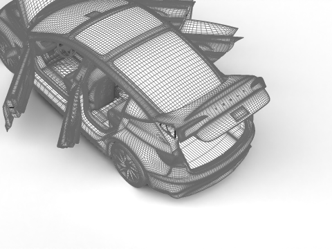 Tesla Model 3 Standard 2026 HQ 3D Model