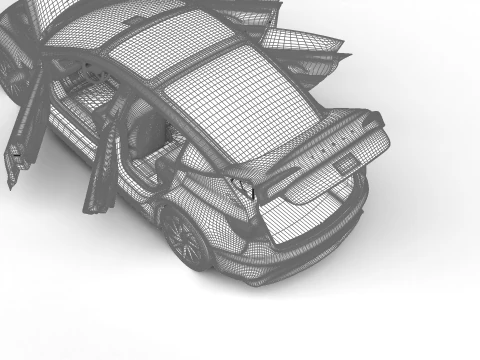 Tesla Model 3 Standard 2026 HQ 3D Model