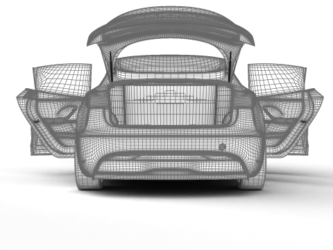 Tesla Model 3 Standard 2026 HQ 3D Model