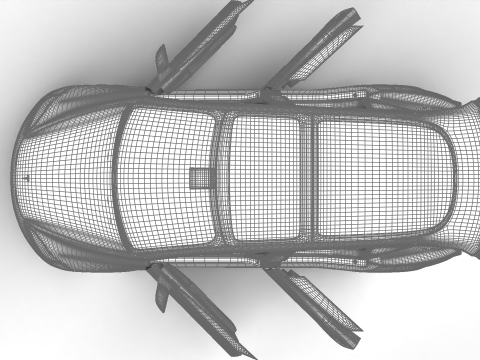 Tesla Model 3 Standard 2026 HQ 3D Model