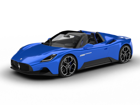 Maserati MC20 Cielo 2023 3D Модель