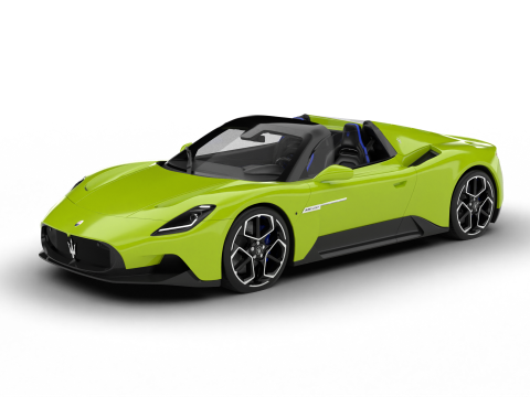Maserati MC20 Cielo 2023 3D Модель