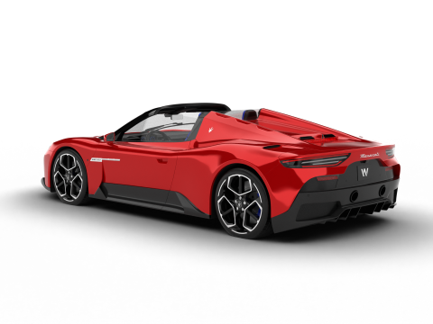 Maserati MC20 Cielo 2023 3D Модель