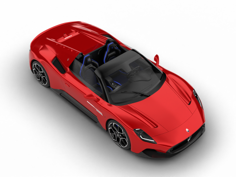 Maserati MC20 Cielo 2023 3D Модель