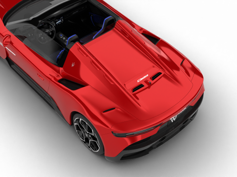 Maserati MC20 Cielo 2023 3D Модель