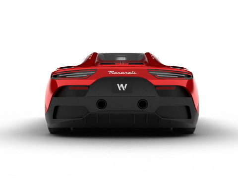 Maserati MC20 Cielo 2023 3D Модель