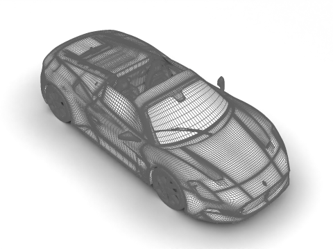Maserati MC20 Cielo 2023 3D Модель