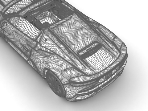 Maserati MC20 Cielo 2023 3D Модель