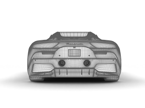 Maserati MC20 Cielo 2023 3D Модель