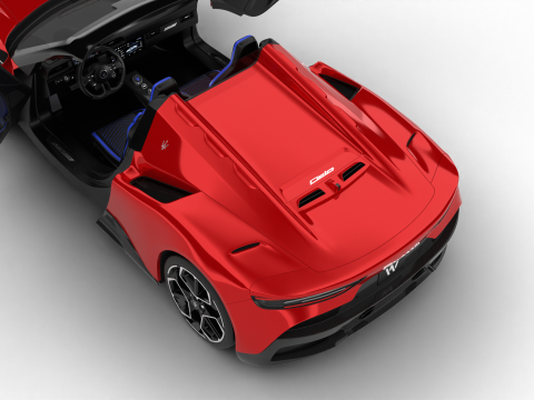 Maserati MC20 Cielo 2023 HQ Model 3D