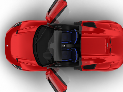 Maserati MC20 Cielo 2023 HQ Model 3D
