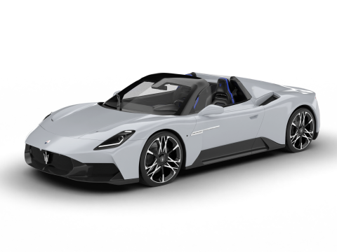 Maserati MCPura Cielo 2026 3D Model