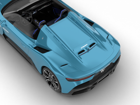 Maserati MCPura Cielo 2026 3D Model
