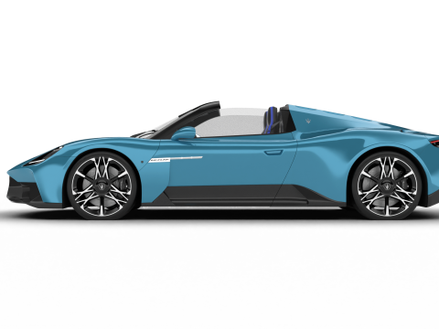 Maserati MCPura Cielo 2026 3D Model