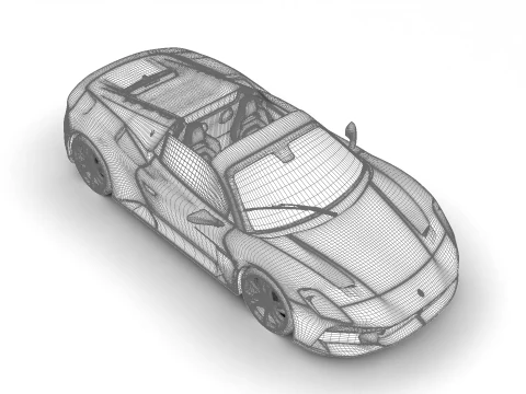 Maserati MCPura Cielo 2026 Modello 3D