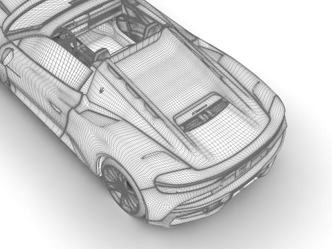 Maserati MCPura Cielo 2026 3D Model