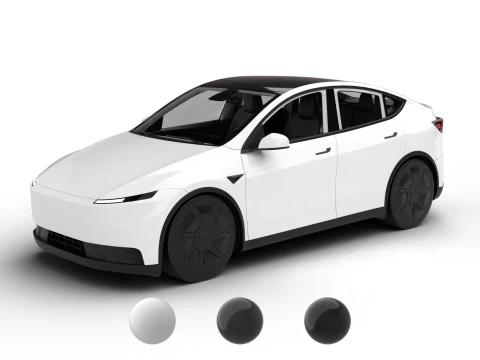 Tesla Modelo Y Padrão 2026 Modelo 3D