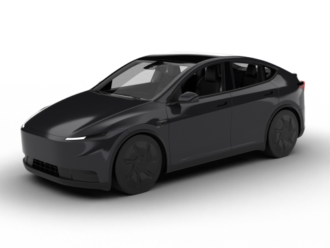 Tesla Model Y Standard 2026 3D Модель