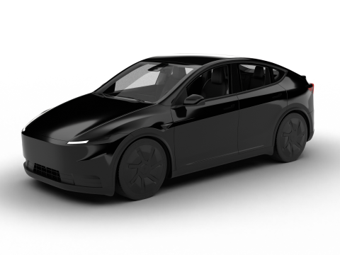 Tesla Model Y Standard 2026 3D Модель