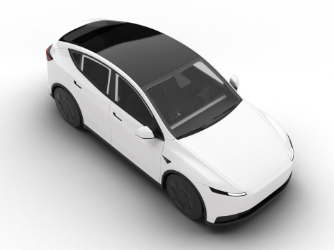 Tesla Model Y Standard 2026 3D Модель