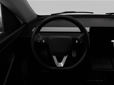 Tesla Model Y Standard 2026 3D Модель