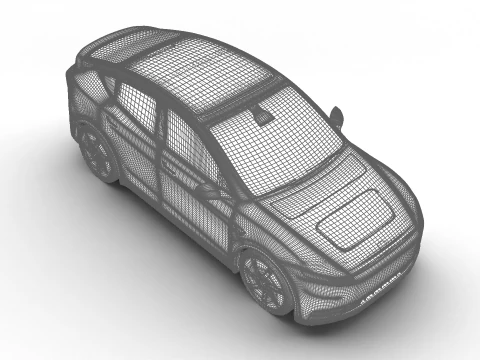 Tesla Model Y Standard 2026 3D Model