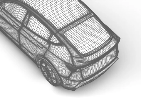 Tesla Model Y Standard 2026 3D Model