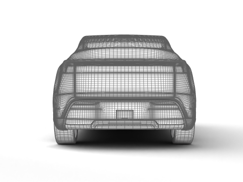 Tesla Model Y Standard 2026 3D Модель