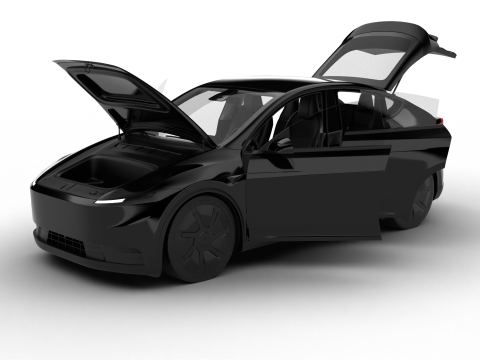 Tesla Model Y Standard 2026 HQ Model 3D