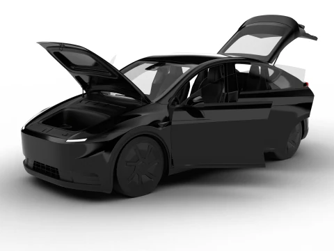 Tesla Model Y Standard 2026 HQ 3D Model