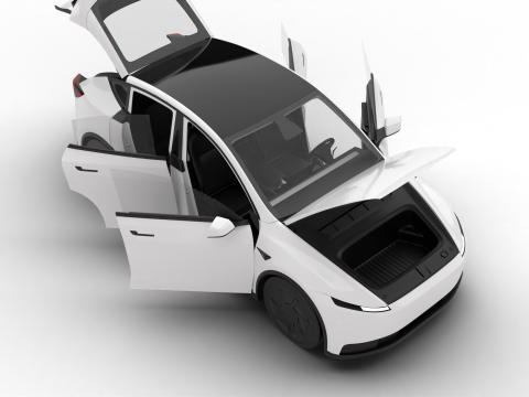 Tesla Model Y Standard 2026 HQ Model 3D